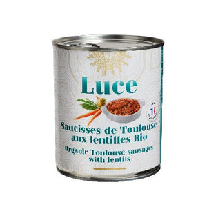 Saucisses De Toulouse Aux Lentilles 840 G