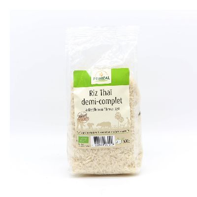 Riz Thai Demi Complet 500 G De Thaïlande