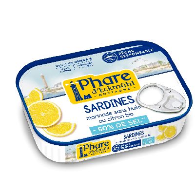 Sardines** Marinade Citron Ss Huile Hyposodees