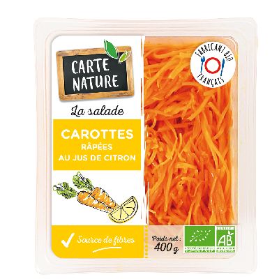 Carottes Rapees Au Jus De Citron 400g