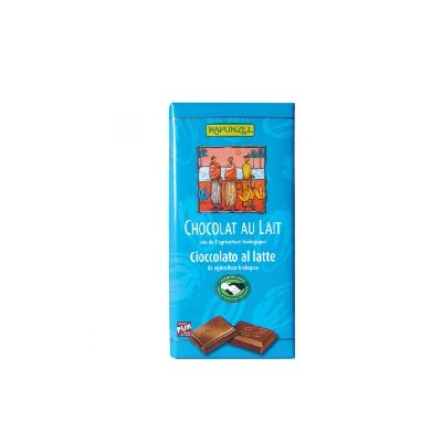 Chocolat Lait 38% Cacao Sucre Canne 100g
