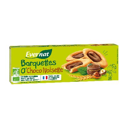 Barquettes O Choco Noisettes 120 G De France