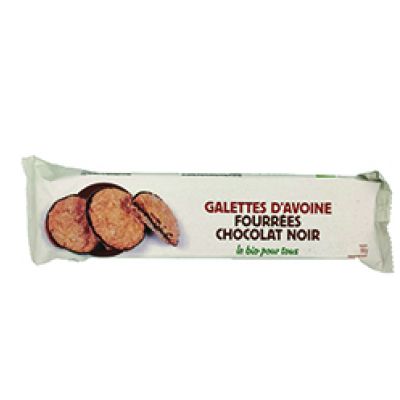 Galettes Avoine Fourree Chocolat Noir 150 G